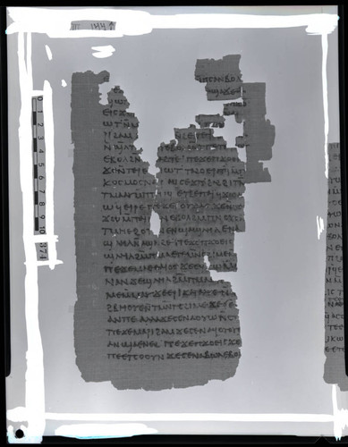 Codex III, papyrus page 144