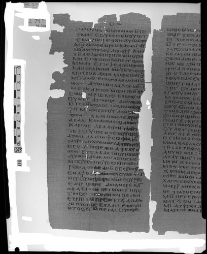 Codex I, papyrus page 74