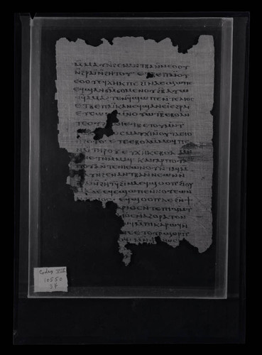 Codex VIII, papyrus page 123