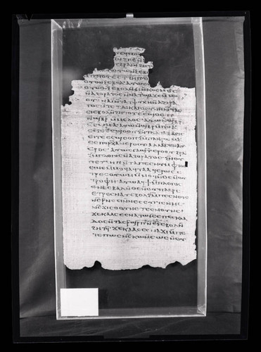 Codex VI, papyrus page 22