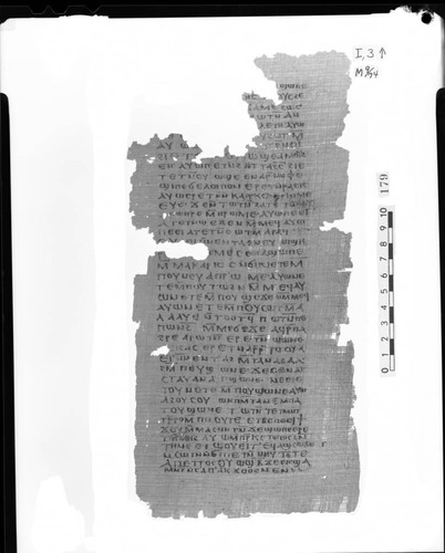 Codex I, papyrus page 3
