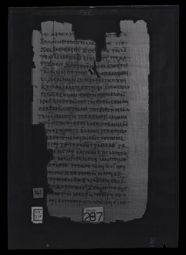 Codex III, papyrus page 141