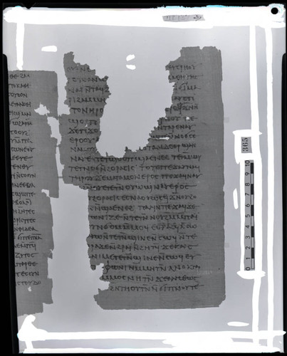 Codex III, papyrus page 137