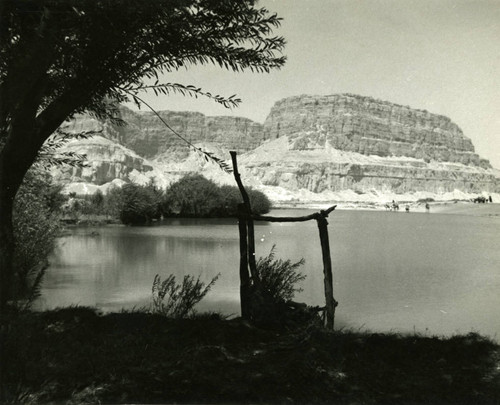 Small lake at al-Busa