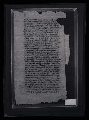 Codex VII, papyrus page 6 — Calisphere