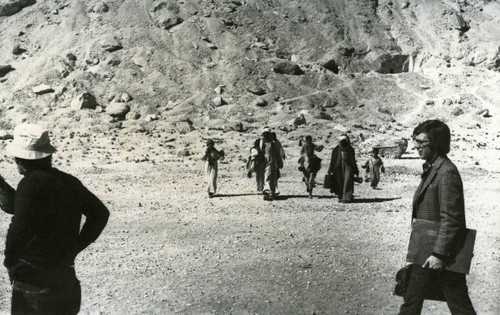 Hedrick, Layton and crew at Jabal al-Ṭārif