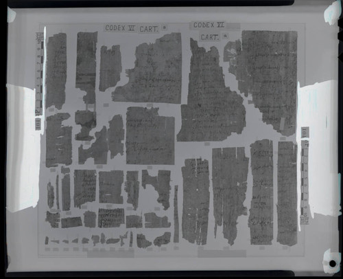 Codex VI, remnants Ie-7e and 8e-40e
