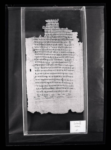 Codex VI, papyrus page 21