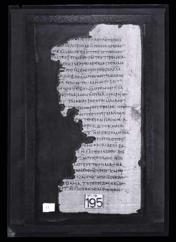 Codex III, papyrus page 39