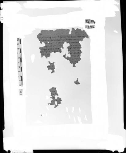 Codex IV, papyrus page 28