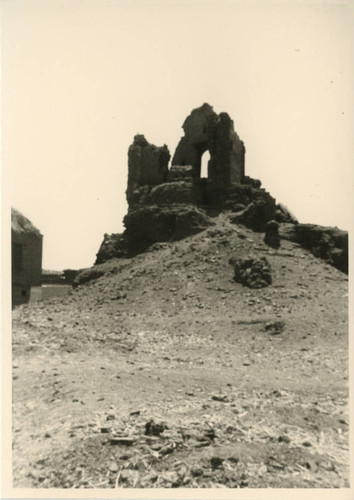 Archeological ruins on top of hill