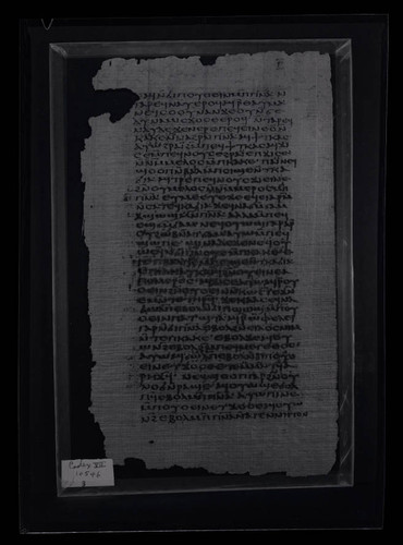 Codex VII, papyrus page 3
