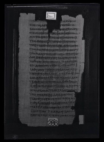 Codex III, papyrus page 140