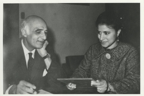 Farid and Samiha at the Coptic Museum