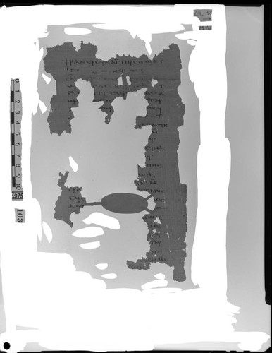 Codex VIII, papyrus page 93