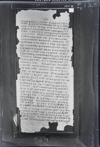 Codex I, papyrus page 120