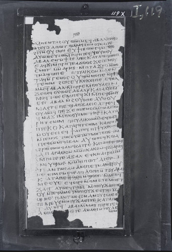 Codex I, papyrus page 119