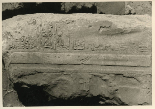 Pharaonic inscription