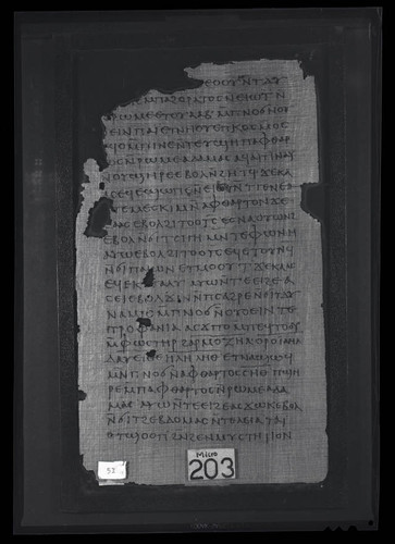 Codex III, papyrus page 51