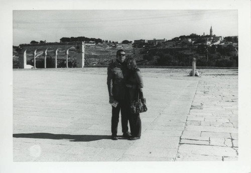 Visitors at site in Israel