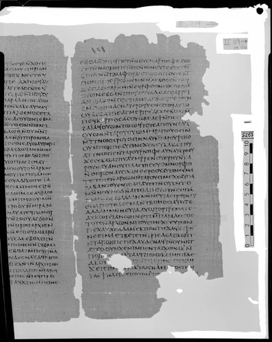 Codex II, papyrus page 119