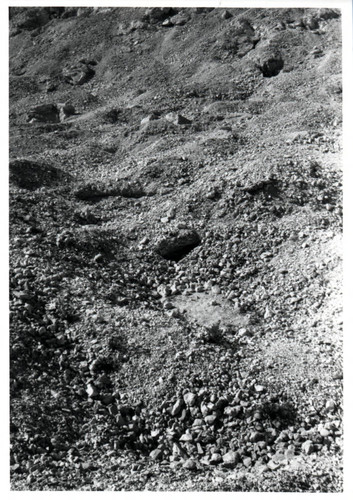 Talus by the Jabal al-Ṭārif