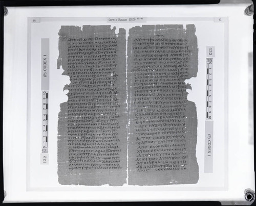 Codex I, papyrus pages 44 and 41