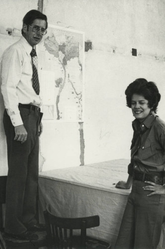 James and Anita Robinson prepare for Henry Kissinger's visit to the Coptic Museum