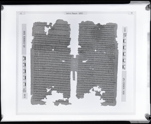 Codex XIII, papyrus pages 42 and 39