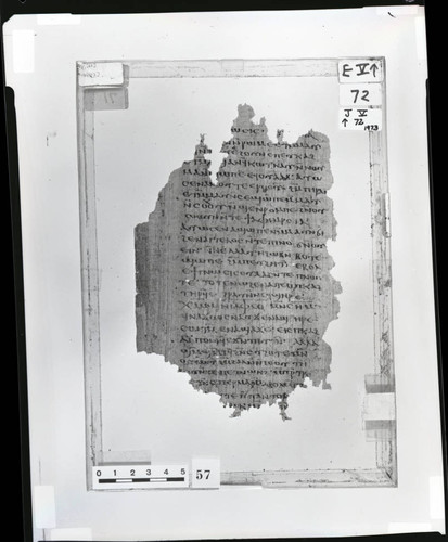 Codex V papyrus page 72