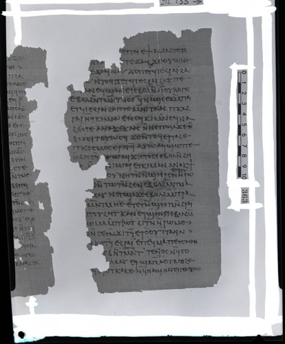 Codex III, papyrus page 133