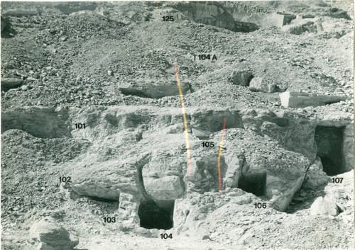 Talus with caves