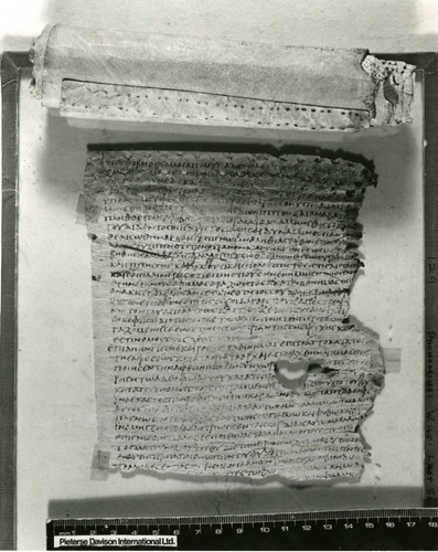 Pachomius' letters in Greek