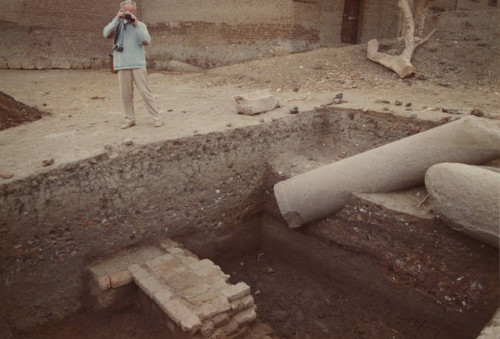 Excavation of the Basilica of St. Pachomius