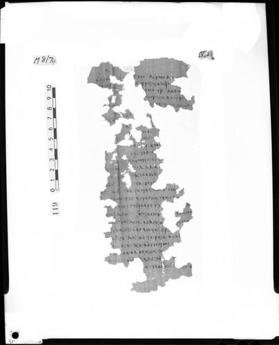 Codex IV, papyrus page 21