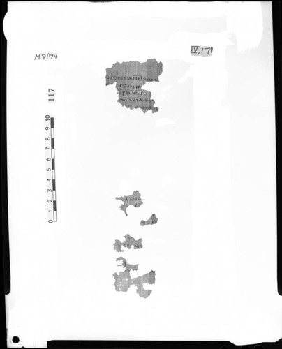 Codex IV, papyrus page 17