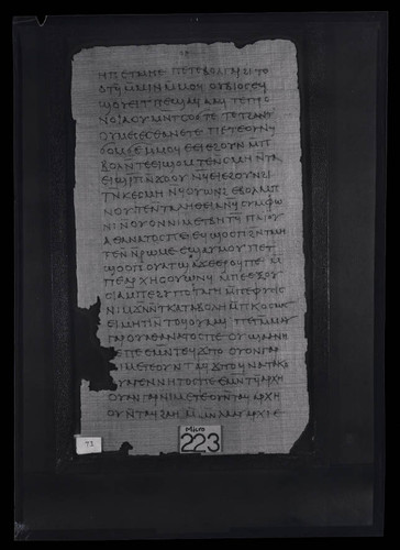 Codex III, papyrus page 71