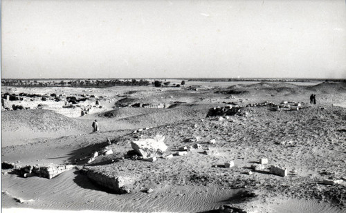 Postcard of the desert in Egypt
