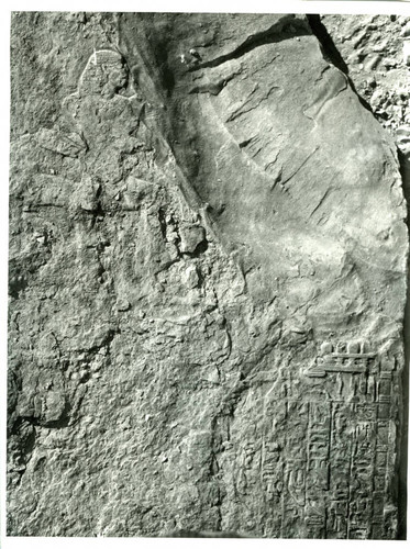 Hieroglyphs in Cave 104A