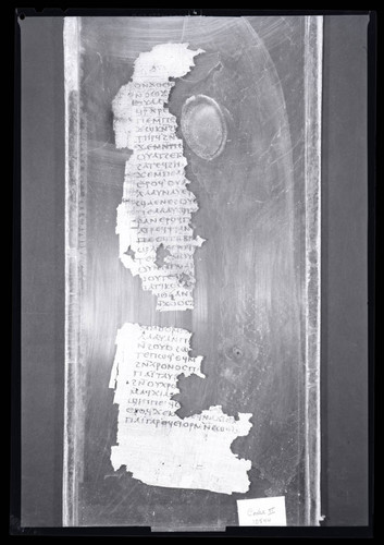 Codex II, papyrus page 3