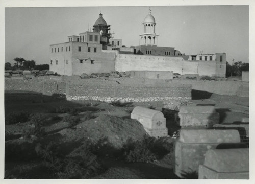 Coptic monastery and graveyard