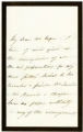 Fanny Kemble letter to John Cooper, 1854 November 14