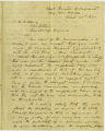 Joseph Johnston letter to Governor John Letcher, 1861 August 21