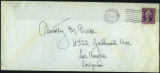 Envelope from Hersholt's letter to Drake, 1935 November 12