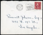 Envelope from Sterling's letter to Johnson, 1926 January 13