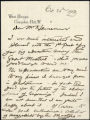 George H. Boughton letter to William Heinemann, 1903 October 26