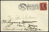 Envelope from letter to Perkins, 1909 October 1