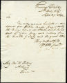 Amos Kendall letter to Edward H. Perkins, 1832 September 29