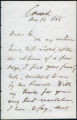 Ralph Waldo Emerson letter to Edwin A. Studwell, 1865 December 14