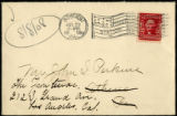 Envelope from letter to Perkins, 1908 July 29